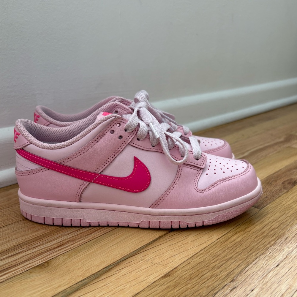 Kids Nike Dunks Youth 4 Pink/Hot Pink